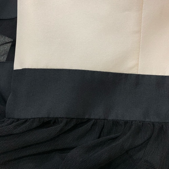 Strapless Black and Ivory Dress - Holiday - Picture 4 of 5